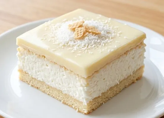 Svečane rođendanske Rafaelo kocke sa kokosom i belom čokoladom