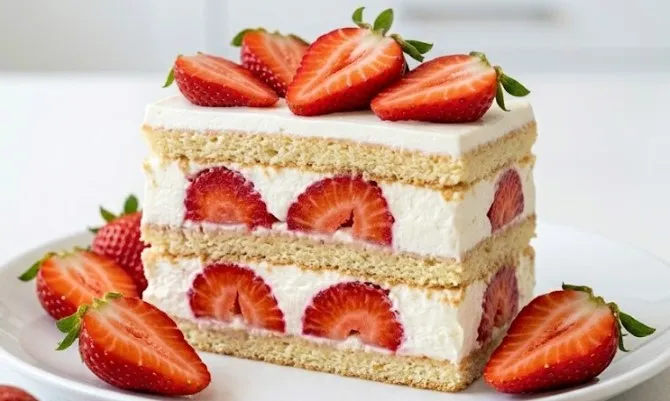 Jagoda Mascarpone Čarolija: Elegancija koja ne zahteva pečenje