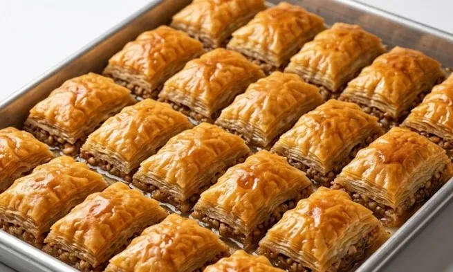 Kraljevska Baklava sa orasima: Arhitektura raskošnog ukusa