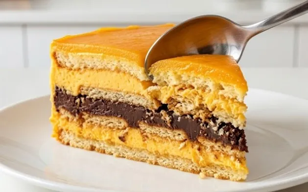 Raskošna posna Švarcvald torta sa višnjama bez pečenja kora