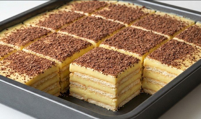 Brzi Puding Kolač: Utešna vanila fantazija bez paljenja rerne