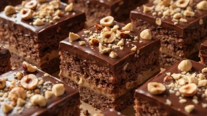 Čoko-lešnik kocke: Umetnost tekstura i ukusa