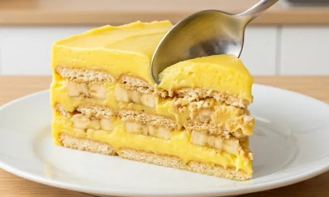Osvežavajuća posna kremasta torta sa malinama i keksom bez pečenja kora