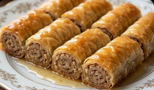 Domaća Rol Baklava: Zlatni, hrskavi zalogaji prepuni oraha