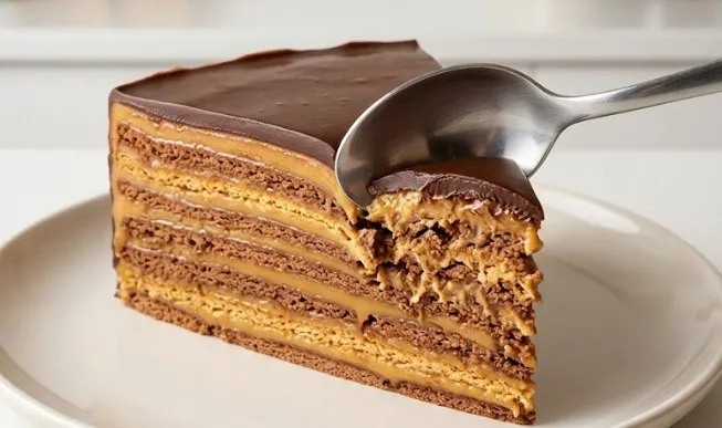Osvežavajuća posna kremasta torta sa malinama i keksom bez pečenja kora