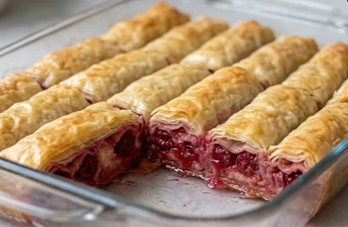 Pita sa Višnjama i Grizom: Starinski sočni rolati gotovi za 45 minuta