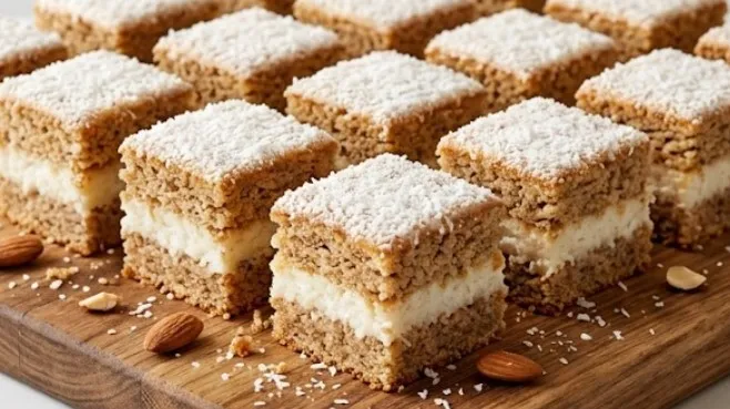 Kolač kocke sa kokosom: Tropski užitak u svakom zalogaju