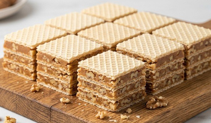 Brze Karamel Oblande: Hrskava karamel fantazija bez kuvanja fila