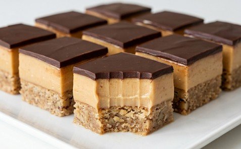 Sočne Karamel Kocke: Raskošni karamel oblak na bazi od oraha