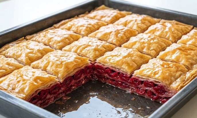 Baklava sa Višnjama: Voćni klasik koji osvežava dušu