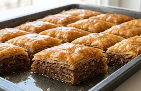 Baklava sa Jabukama: Bogata simfonija oraha i voća