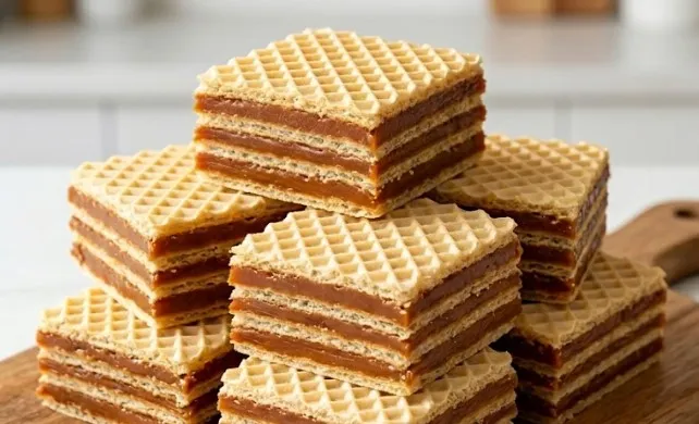 Tradicionalne domaće karamel oblande sa mlevenim keksom i punomasnim mlekom