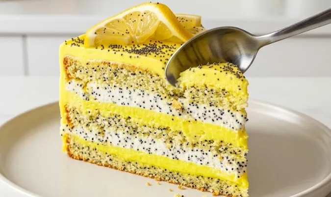 Raskošna i osvežavajuća limun keks torta sa pudingom bez pečenja kora