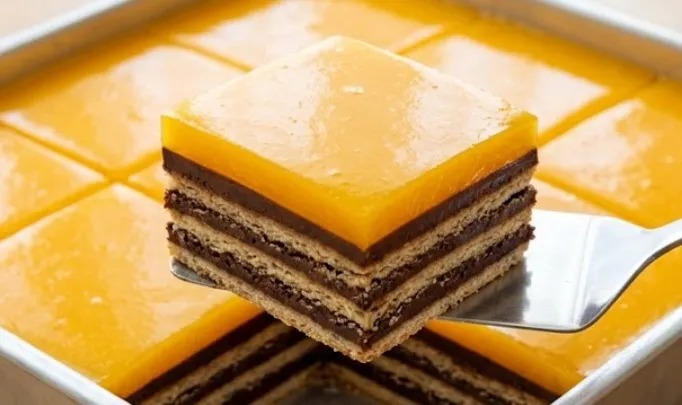 Pomorandža kocke: Raskošna prugasta harmonija teške crne čokolade i sjajnog citrusnog ogledala