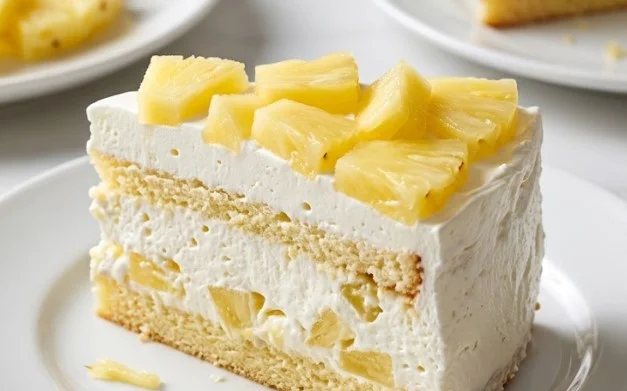 Ananas-Šlag torta: Umetnost letnjeg osveženja