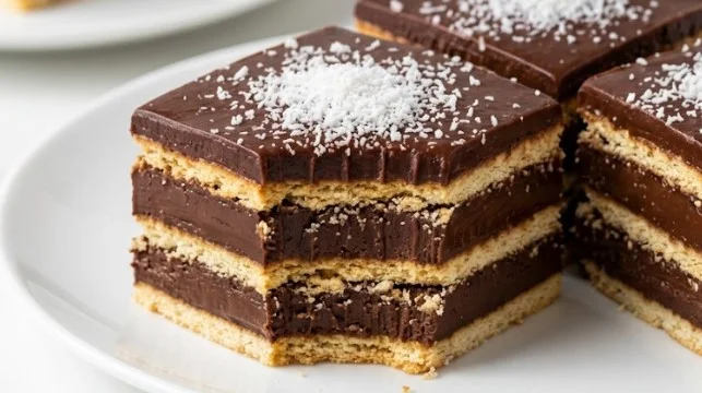 Domaća keks torta sa kokosom: Umetnost slatke harmonije