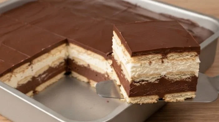 Dvojna no-bake torta: Umetnost slatke harmonije