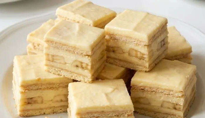 Krem-kocke banane: Umetnost slatke harmonije