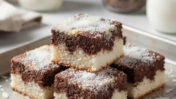 Domaće kokos-krem kocke: Umetnost slatke harmonije