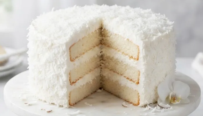 Kremasta kokos torta: Umetnost elegancije i ukusa
