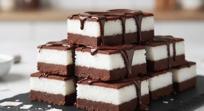 Čoko-kokos kocke: Umetnost slatke harmonije