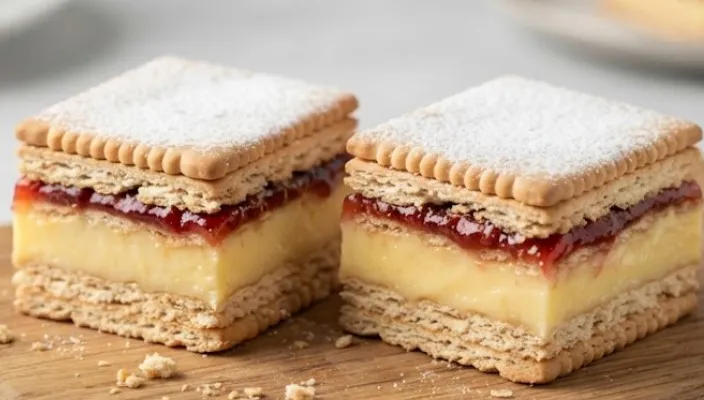 Domaće keks-krem kocke: Umetnost slatke harmonije