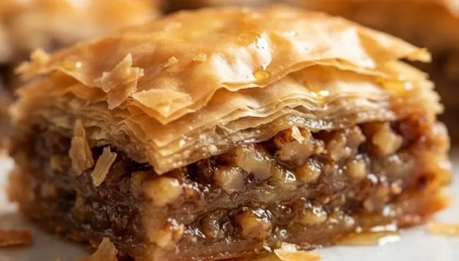 Tradicionalna baklava: Umetnost slojeva