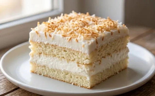 Kokos-krem puding kocke: Umetnost slatke elegancije