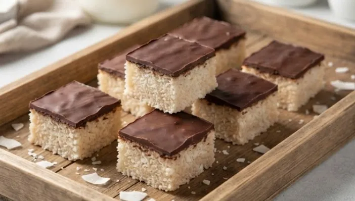 Domaće kokos-čoko kocke: Umetnost slatke harmonije