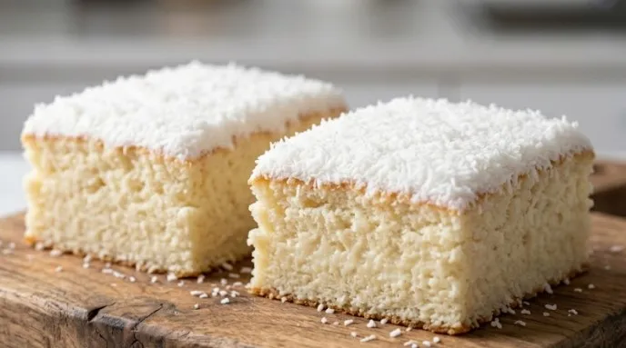 Kokos-mlečne kocke: Umetnost slatke harmonije