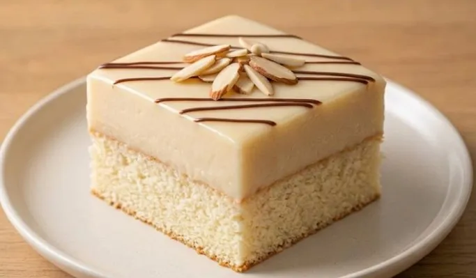 Kokos-badem puding kolač: Umetnost slatke harmonije