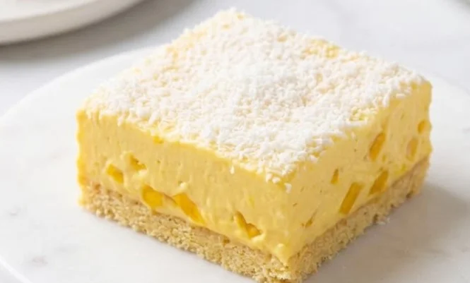 Kokos mango kocke: Umetnost slatke harmonije