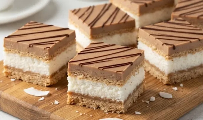 Kokos-kesten čoko kocke: Umetnost slatke harmonije