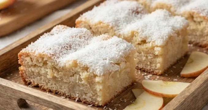 Domaći kokos-jabuka kolač: Umetnost slatke harmonije