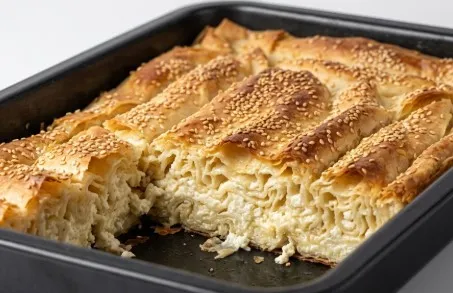 Domaća Gibanica Sir: Umetnost slane harmonije