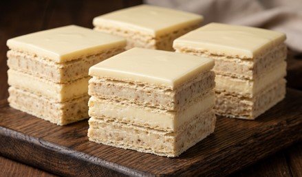 Bele Rozen kocke: Nežan i elegantan desert bez pečenja gotov za 15 minuta
