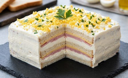 Slana Torta Tost: Raskošno slano predjelo bez pečenja gotovo za 15 minuta