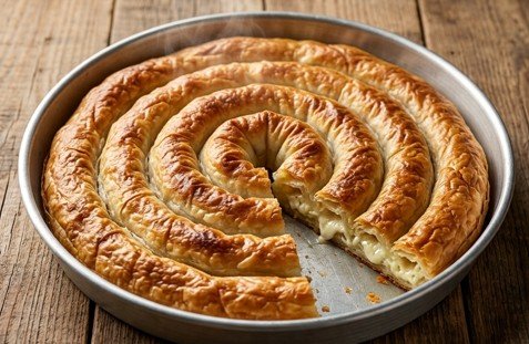 Domaći burek sa sirom: Prava pekarska pita iz vaše rerne