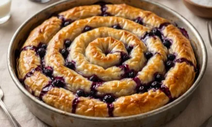 Zlatna Pita sa Borovnicama: Umetnost slatke harmonije