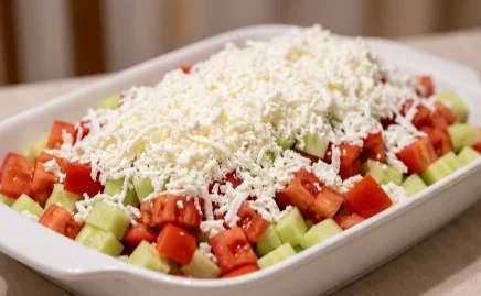 Sveža Šopska Salata: Umetnost letnje harmonije