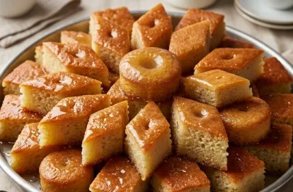 Savršena Arhitektura Teksturisanog Testastog Biskvita i Limunovog Sirupa