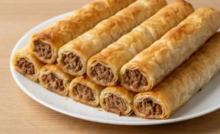 Rolovana Pita sa Mesom: Umetnost slane harmonije