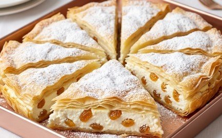 Slatka Pita sa Sirom: Savršena Harmonija Tankih Kora i Slatkog Sira