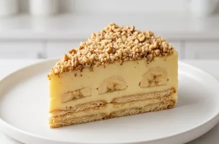 Starinska Banana Torta: Savršena Harmonija Svilenkastog Kreme i Voća