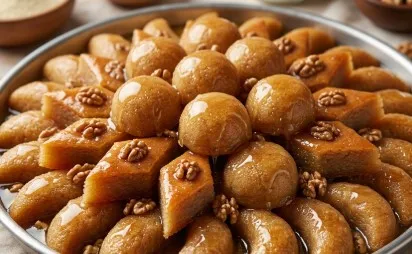 Sočna Domaća Halva: Savršena Harmonija Griza i Putera