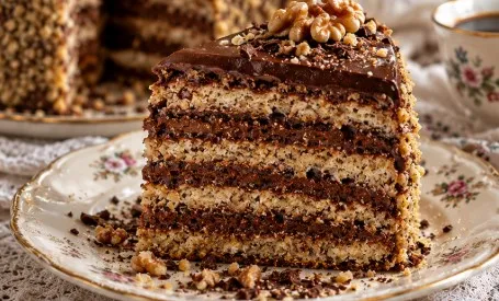 Reform Torta: Savršena Harmonija Oraha i Čokoladnog Kreme